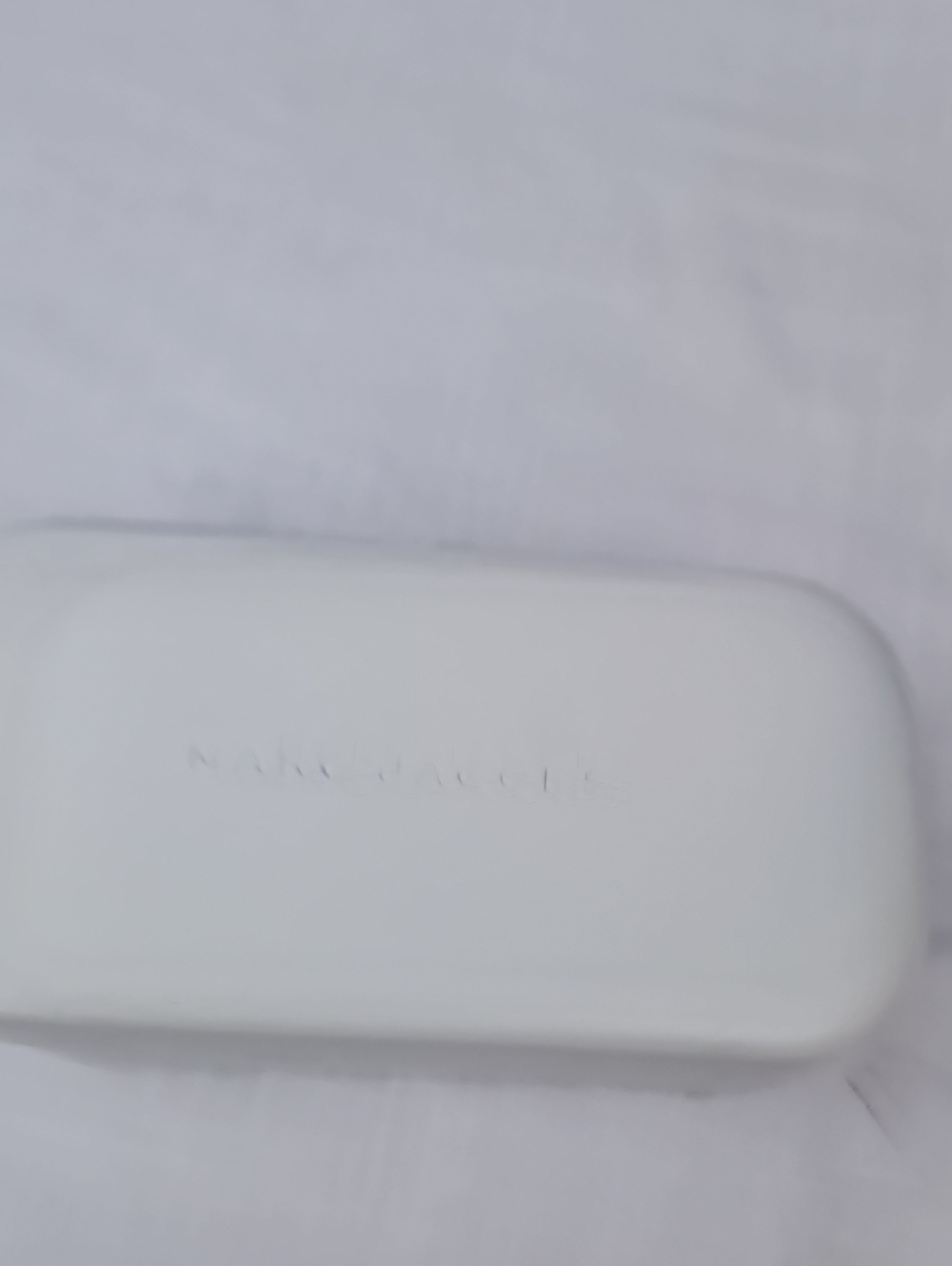 Marc Jacobs White Eyeglass/Sunglass Hard Case Empty  Case